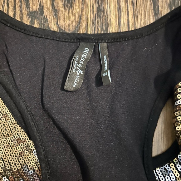GUESS Sequin Bodycon Women’s Halter Dress Sz0 - Picture 9 of 9